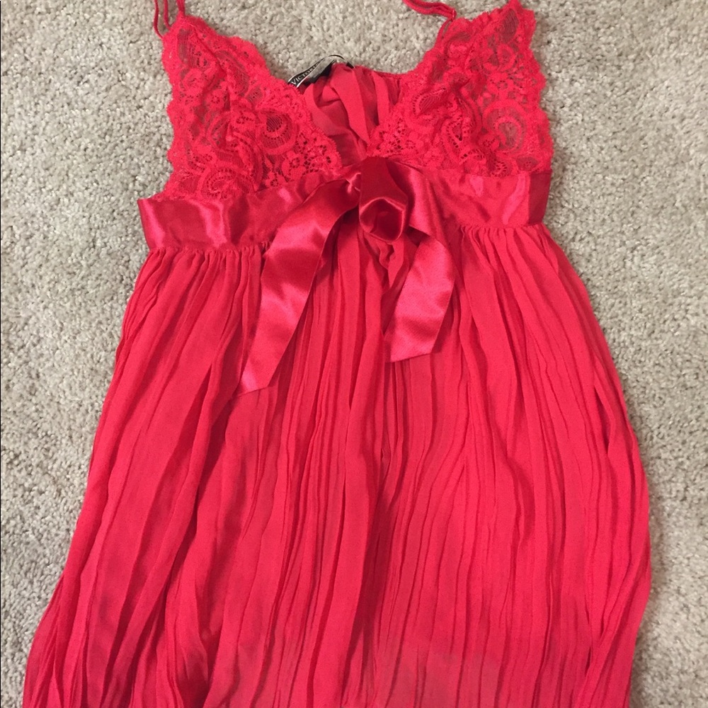 Red baby doll